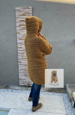 Sacón con capucha - Chilly Crochet