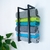 Toalheiro de parede para Banheiro/Saunas/SPAs - Decorativo Preto Fosco - Porta-Toalha
