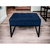 Puff Decorativo Banqueta Royalle 60x44cm Suede Varias Cores - loja online