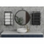 Toalheiro de parede para Banheiro/Saunas/SPAs - Decorativo Preto Fosco - Porta-Toalha - Royalle Decor