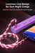540 Rotate Luminous Magnetic Cable 3A Fast Charging Mobile Phone Charge Cable For LED Micro USB Type C For I Phone Cable - WBSTORE