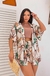 CONJUNTO SHORT E KIMONO ESTAMPADO - comprar online