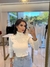Blusa Karla Branca na internet