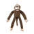 BRINQUEDO PELUCIA MACACO MEDIO BEGE
