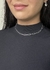 Choker Elos Grandes - Banhado em Prata