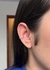 Piercing Fake Zigzag Cravejado - Banhado em Ouro 18k