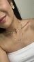 Colar Lua e Estrela - Dourado - Kimora Acessórios - Loja Online de Acessórios Femininos