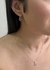 Conjunto Zircônia Rosa - Dourado na internet