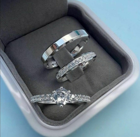 Aliança em Prata - 950 - comprar online