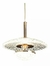 Imagem do Luminária de Teto Pendente Dourado Egípcia Cristal Com Led Integrado
