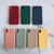 Capa de telefone macaron criativa de cor pura; Fabricação Original Iphone na internet