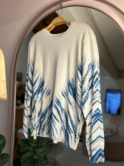 Blusa Tricot Tie Dye