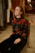 Sweater Tricot Jacquard Vintage Rose - comprar online