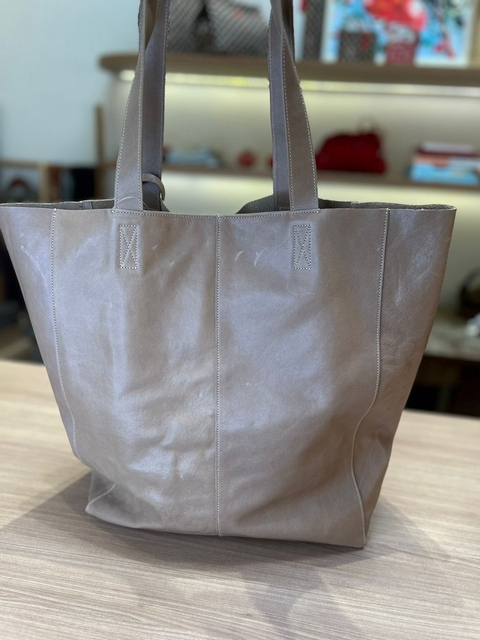 Bolsa Tote Simple e Leather Large