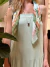 Vestido Longo Entremeio - Romã Haus