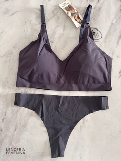 CONJUNTO SIN COSTURA IMPORTADO 15600 - lenceriafemenina