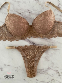CONJUNTO TAZA SOFT DE ENCAJE 520 NAYLA - comprar online