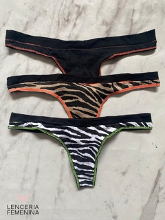 PACK X3 COLALESS ALGODON FRASHE 576