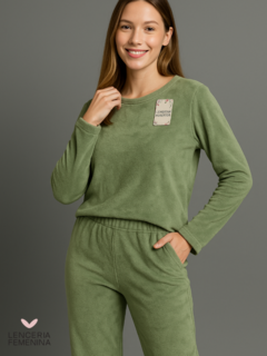 PIJAMA PLUSH LINDA LUNA 2525 - comprar online