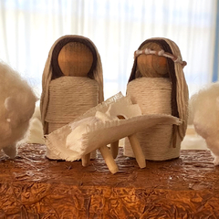 Caja Pesebre artesanal