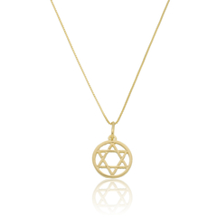CORRENTE VENEZIANA (44cm) SEM PINGENTE, BANHO EM OURO 18K E RÓDIO BRANCO
