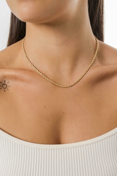 Choker Cordão Baiano 2,4mm