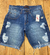 Bermuda Jeans Masculina Destroyed Mauricinho