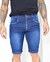 Bermuda Jeans Masculina Básica Slim com Lycra