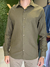 Camisa Flanelada Verde Militar Ogochi (Cod. 1181)