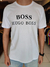 Camiseta Masculina Hugo Boss Bordada Slim (Cotton Pima) na internet