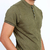 Camiseta Masculina Lisa Gola Padre Cotton Verde - comprar online