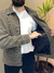 Jaqueta Cargo Cotele Masculina Com Forro Marrom