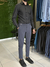 Calça Alfaiataria com Elastano Slim Cinza Chumbo (Cod. 1111) - loja online
