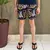 Shorts Masculino Mauricinho Elastano Estampado