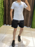 Camiseta Masculina Lisa Básica Algodão Elastano e Viscose Azul Bebê - comprar online