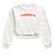 Moletom Cropped Elementos - Fogo - comprar online