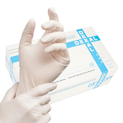 GUANTES DE LATEX X 100UNIDADES
