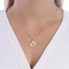 Colar Personalizado Letras Banhado a Ouro 18k