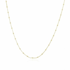 Colar Bolinhas Banhado a Ouro 18k - comprar online