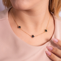 Colar Trevos banhado a Ouro 18K - comprar online