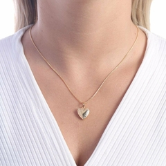 Relicário Life banhado a Ouro 18K