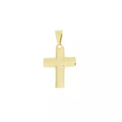 Pingente Cruz Banhado a Ouro 18K na internet