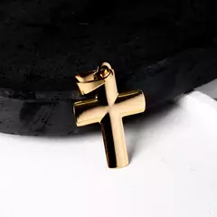 Pingente Cruz Banhado a Ouro 18K - comprar online