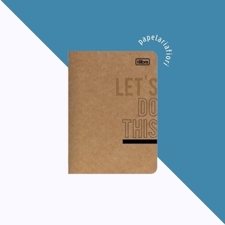 Caderneta Grampeada Flexível Kraftwork 32 Folhas