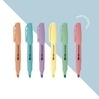 Mini Marca Texto Cis Lumini Pastel