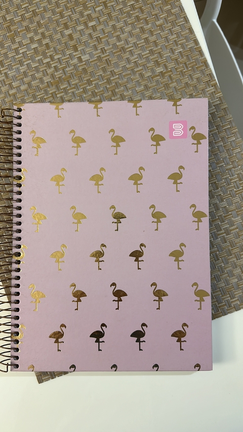 Caderno Flamingo