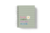 Caderno de leitura - Listrado florzinha - Ateliê Ju Máximo