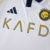 Terceira camisa Al-Nassr 2025 Adidas branca, azul e dourada com detalhe “70 years of glory”