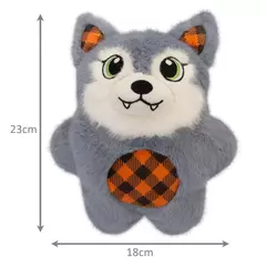 KONG HALLOWEEN SNUZZLES MEDIUM - LOBO - comprar online