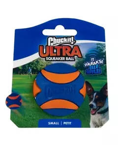 BOLINHA CHUCKIT ULTRA SQUEAKAIR PEQUENA - 1 UNIDADE